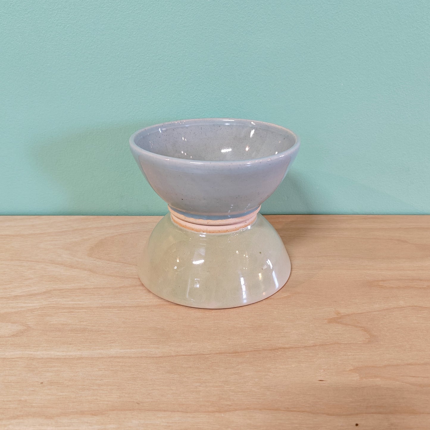 Faux Celadon Bowl Set (2 Pcs)