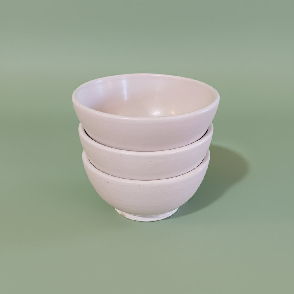 White Bowl Set (3 Pcs)