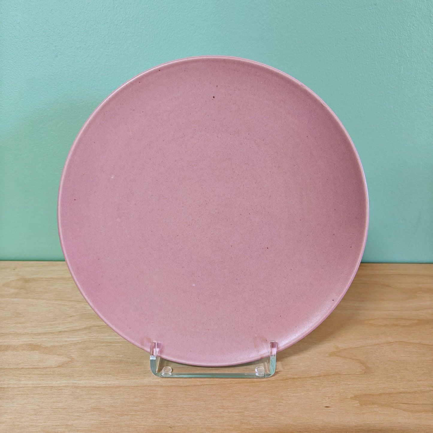 Satin Rose Entree Plate