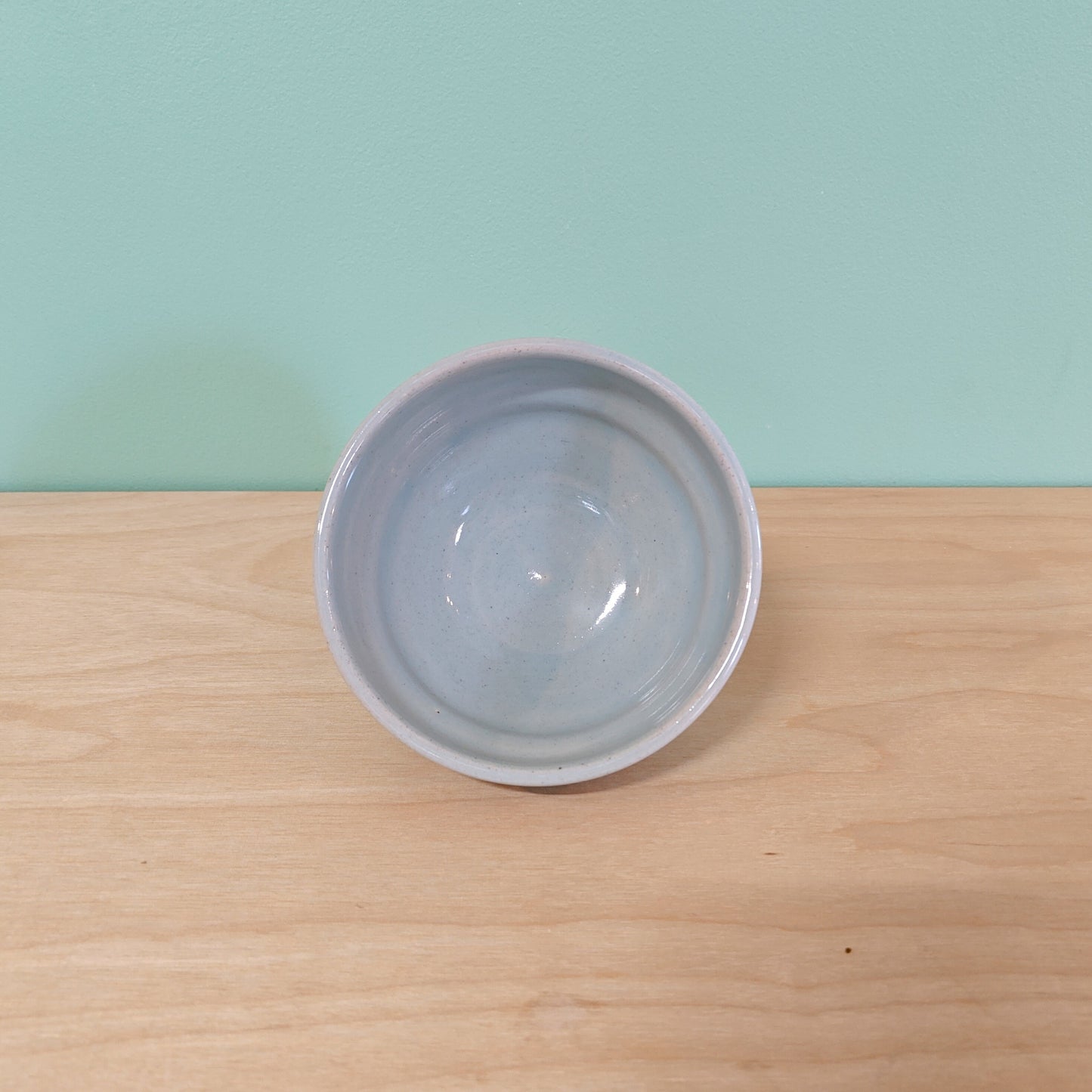 Faux Celadon Grooved Bowl