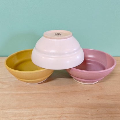 Grooved Bowl Set (3 Pcs)