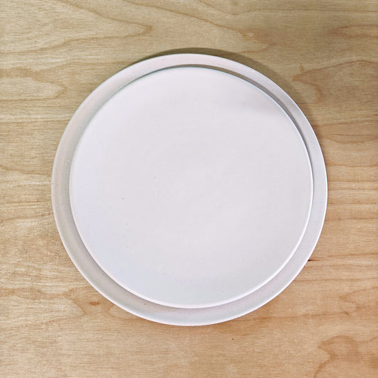 White Plate Set (2pcs)