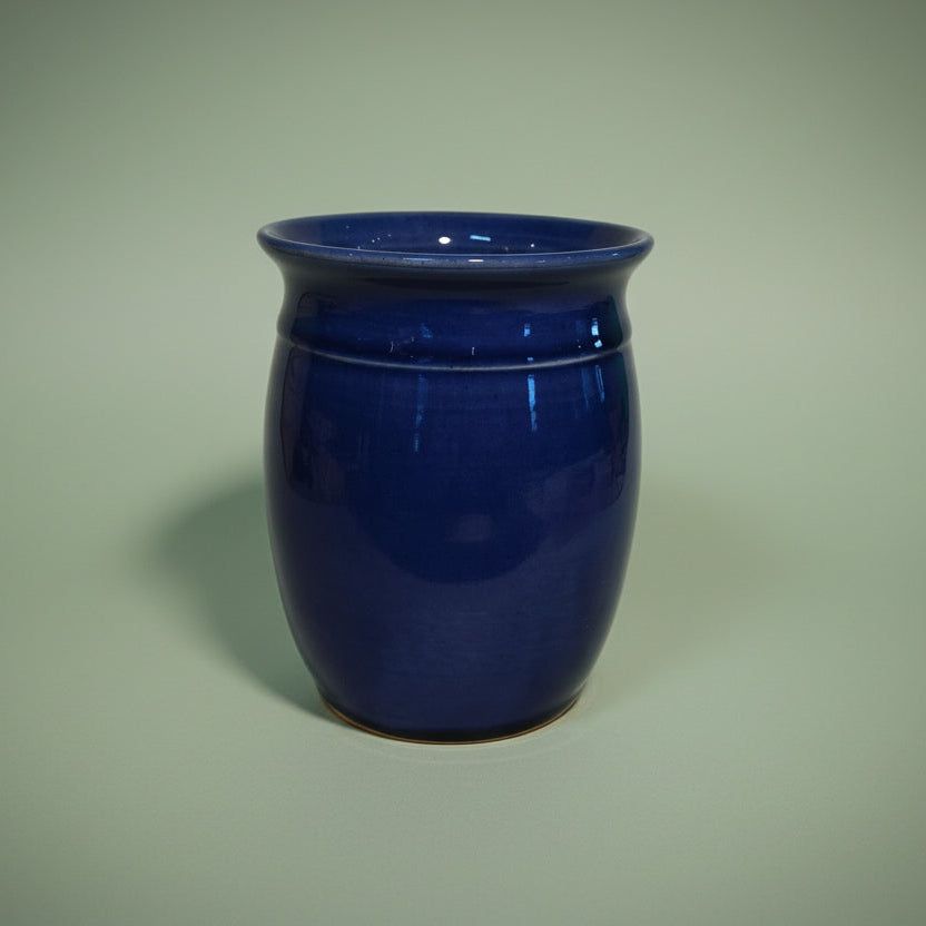 Sapphire Flared Vase