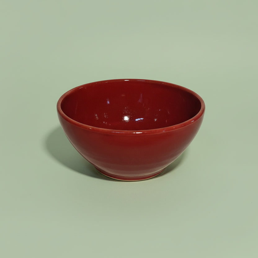 Red Soup Bowl