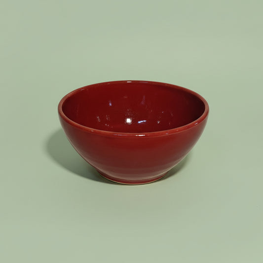 Red Soup Bowl
