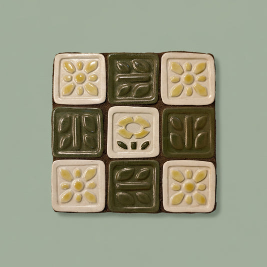 Yellow Daisy Hanging Panel