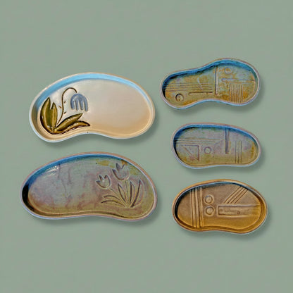 Hand Carved Trinket Dishes